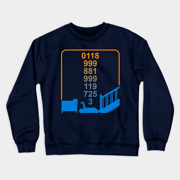Emergency number Crewneck Sweatshirt by tuditees